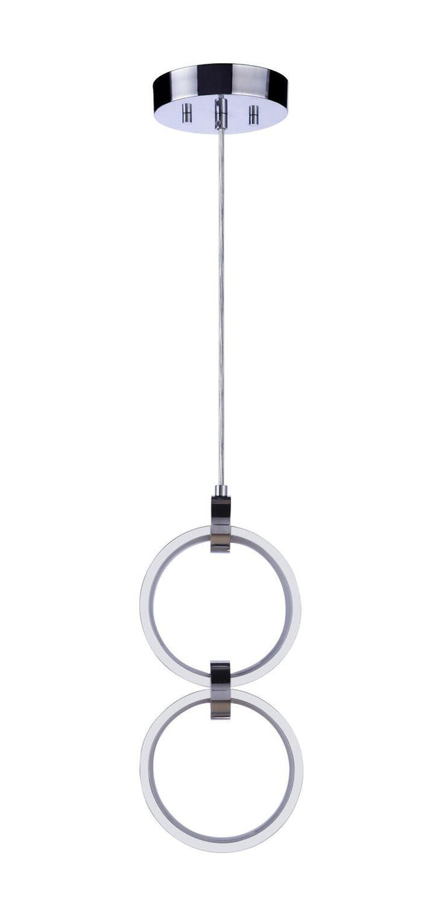 Craftmade 59392-CH-LED chrome pendant
