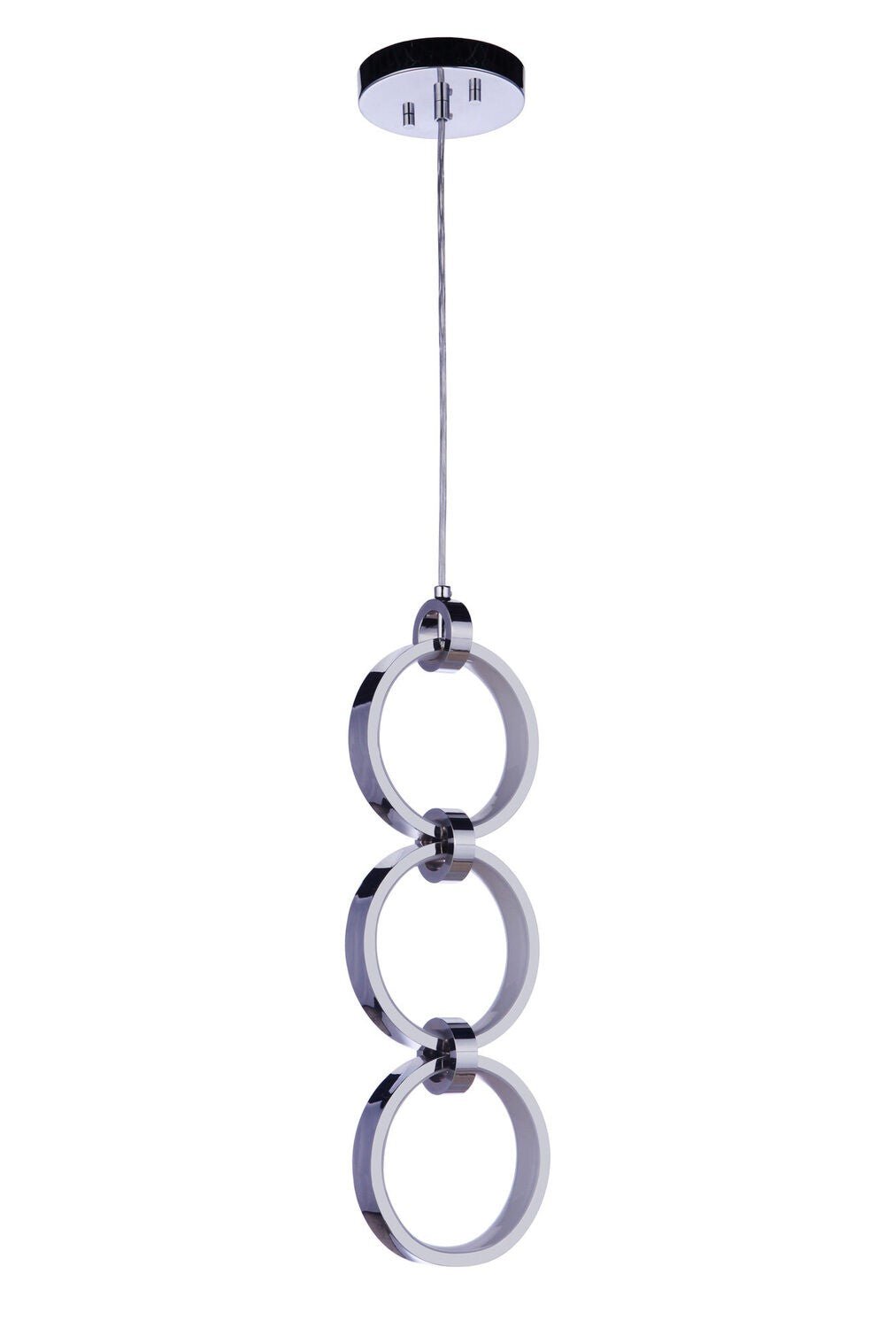 Craftmade 59393-CH-LED chrome pendant