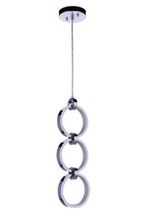 Craftmade 59393-CH-LED chrome pendant