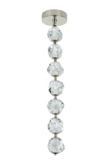 Craftmade 59491-PLN-LED Jackie pendant in polished brass, additional view
