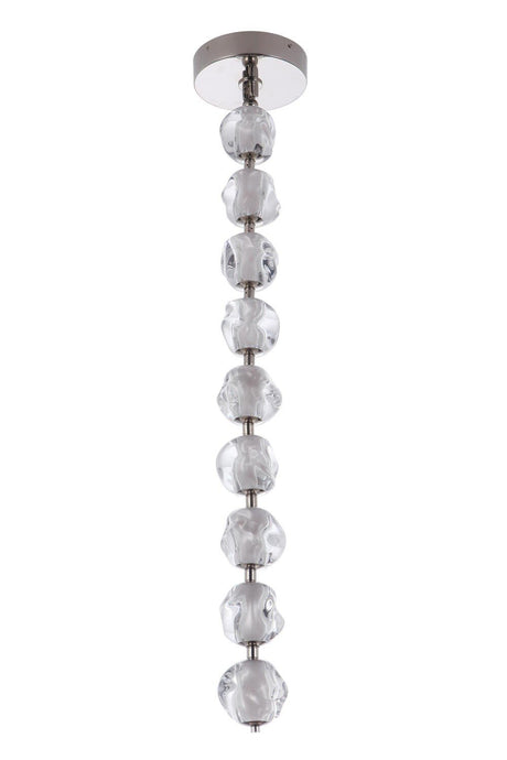 Craftmade 59492-PLN-LED polished nickel pendant