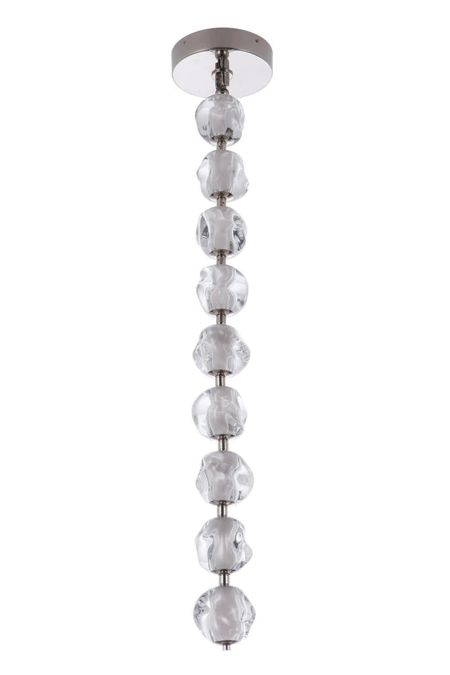 Craftmade 59492-PLN-LED polished nickel pendant