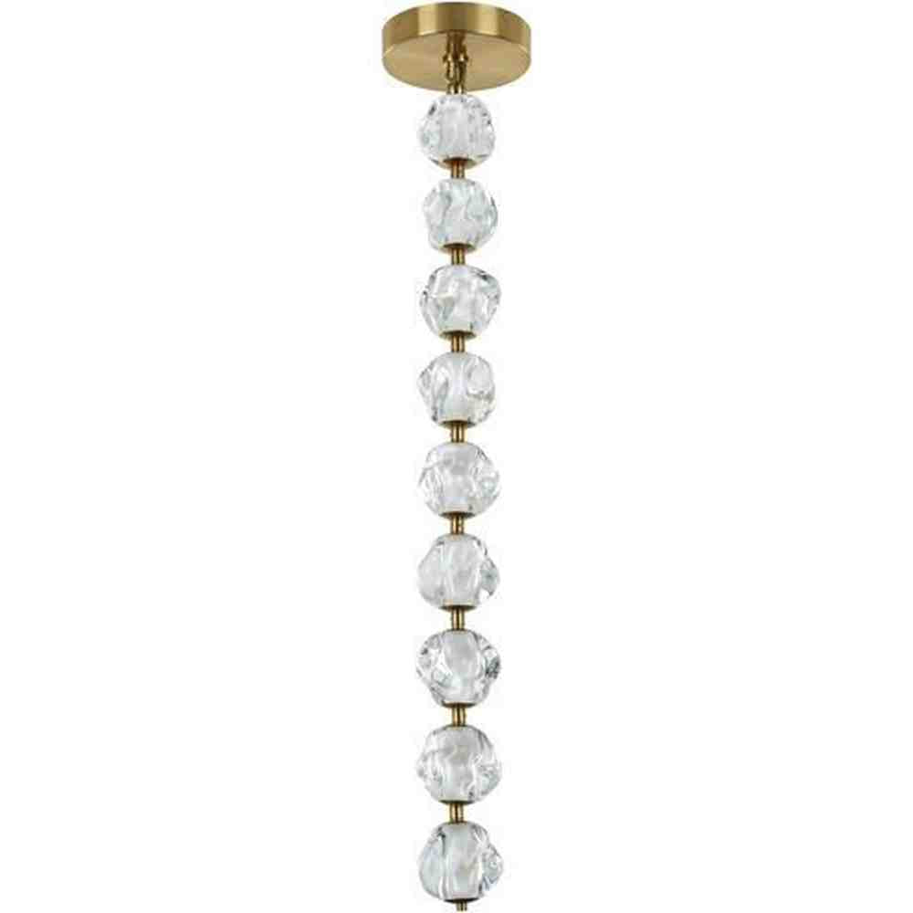 Craftmade 59492-SB-LED satin brass pendant