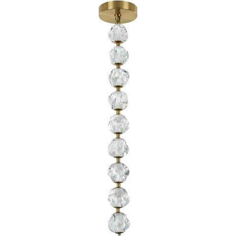 Craftmade 59492-SB-LED satin brass pendant