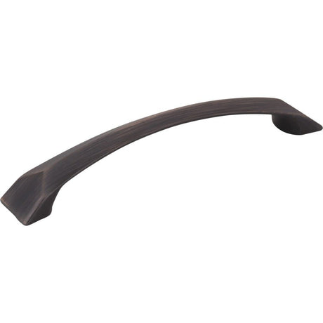 Jeffrey Alexander 595-128DBAC Cairo cabinet drawer pull, additional view