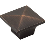 Jeffrey Alexander 595DBAC brushed oil rubbed bronze cabinet knob