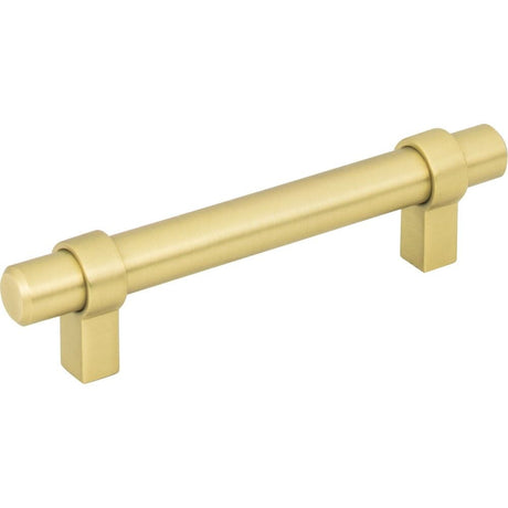 Jeffrey Alexander 596BG Key Grande cabinet drawer pull in satin stainless, additional view