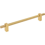 Jeffrey Alexander 598-192BG brushed gold cabinet drawer pull