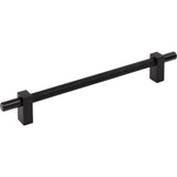 Jeffrey Alexander 598-192MB matte black cabinet drawer pull