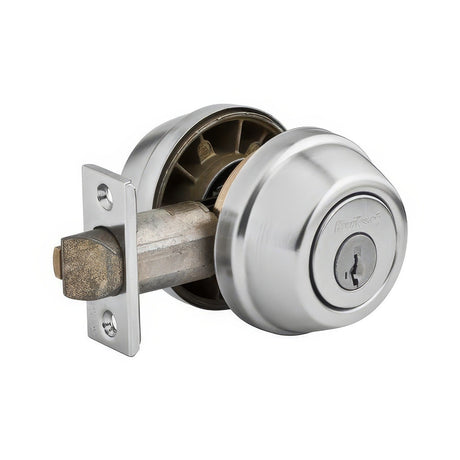 Kwikset 599-5SV1 antique brass double cylinder deadbolt