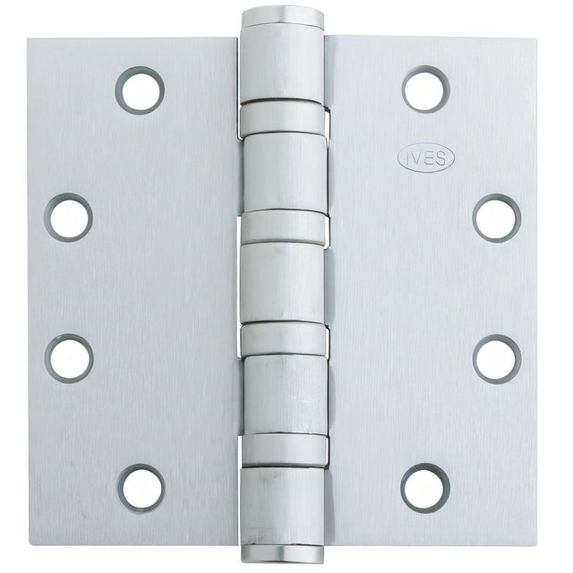 Ives 5BB1HW412630NRP bright stainless steel ball bearing hinge