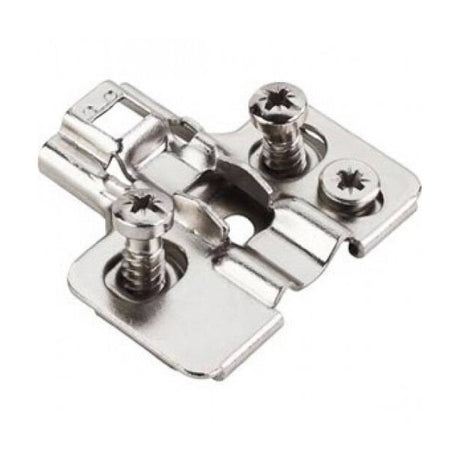 Hardware Resources 600.0P71.05 polished nickel adjustable plate for cabinet hinge