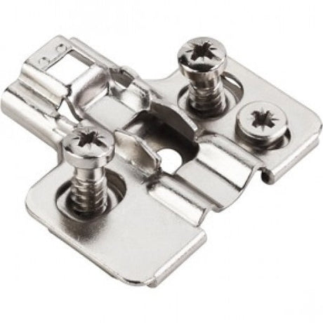 Hardware Resources 600.0P73.05 polished nickel adjustable plate for cabinet hinge