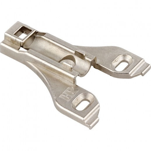 Hardware Resources 600.3455.65 polished nickel non cam adjustable plate for cabinet hinge