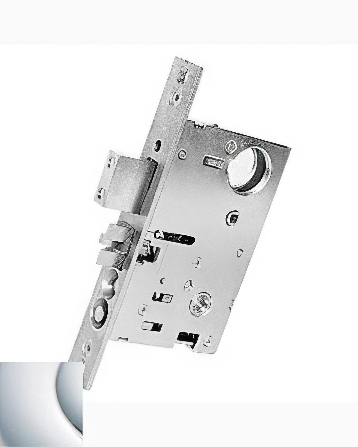 Baldwin 6001260RRLS polished chrome mortise lock