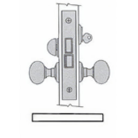 Baldwin 6010031R Estate mortise lock, additional view