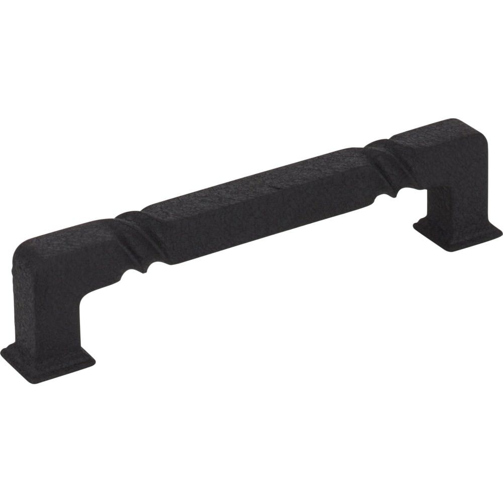 Jeffrey Alexander 602-128BLK black cabinet drawer pull