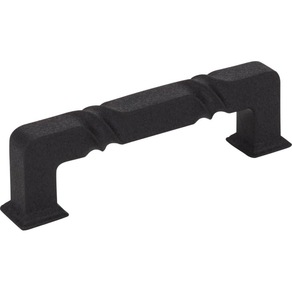 Jeffrey Alexander 602-96BLK black cabinet drawer pull