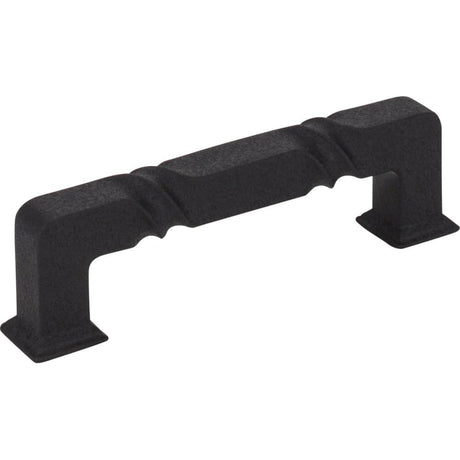 Jeffrey Alexander 602-96BLK black cabinet drawer pull