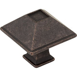 Jeffrey Alexander 602S-DMAC distressed oil rubbed bronze cabinet knob