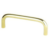 Berenson 6052-303-P polished brass cabinet handle pull