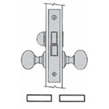 Baldwin 6055003LRLS lifetime polished brass mortise lock