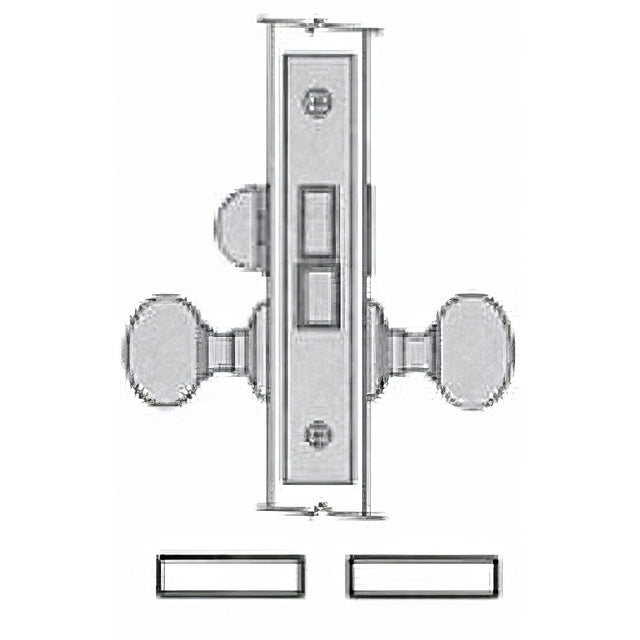 Baldwin 6055003LRLS lifetime polished brass mortise lock