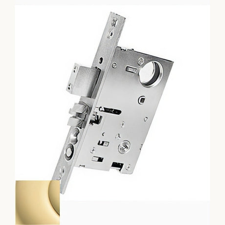 Baldwin 6055031RR non lacquered brass mortise lock
