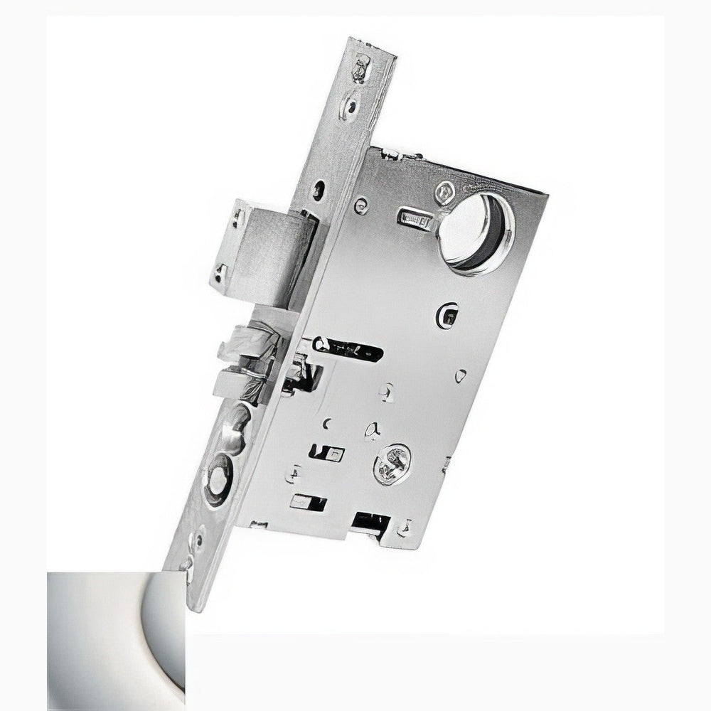 Baldwin 6055055RR lifetime polished nickel mortise lock