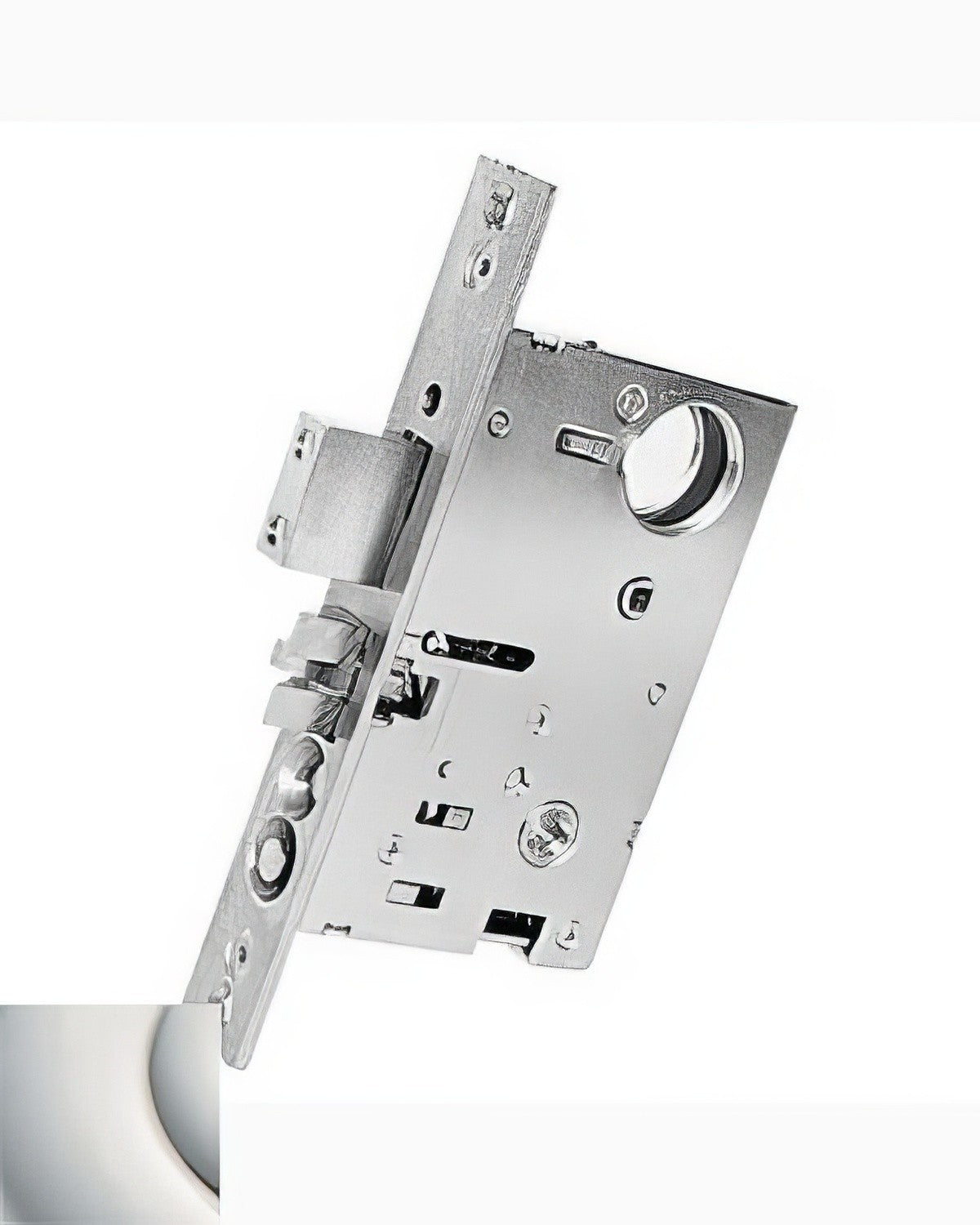 Baldwin 6055055RRLS lifetime polished nickel privacy door lever