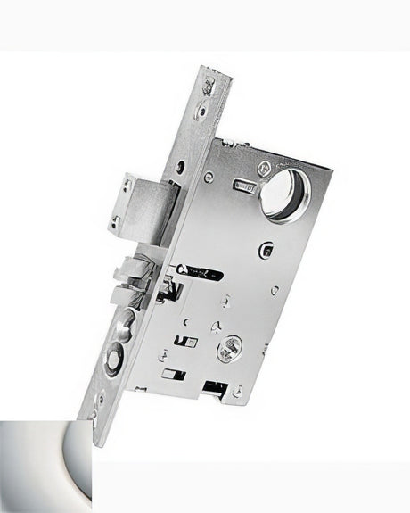 Baldwin 6055055RRLS lifetime polished nickel privacy door lever
