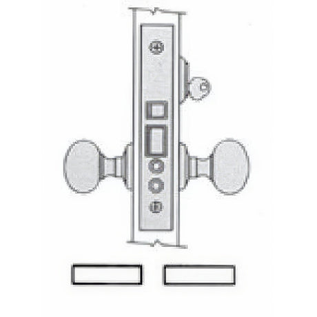Baldwin 6060112RLS venetian bronze mortise lock