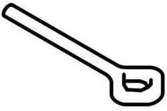 Yale 6070001131 dogging key