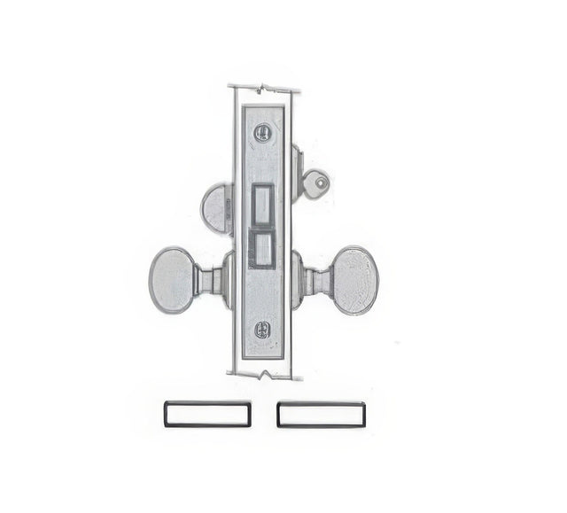 Baldwin 6070003RLS lifetime polished brass mortise lock
