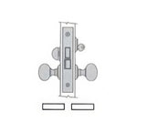 Baldwin 6070112RLS venetian bronze mortise lock