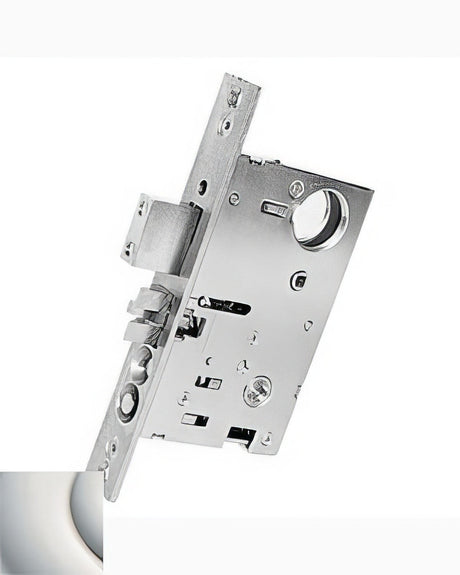 Baldwin 6075055RRLS lifetime polished nickel mortise lock