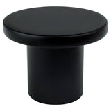 R. Christensen 6081-1055-C black round cabinet knob