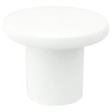 R. Christensen 6082-1048-C white round cabinet knob