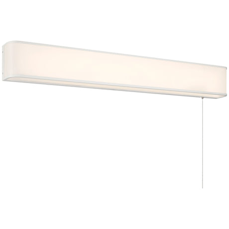 Access Lighting 61011-WH/ACR t8 pull chain wall mount