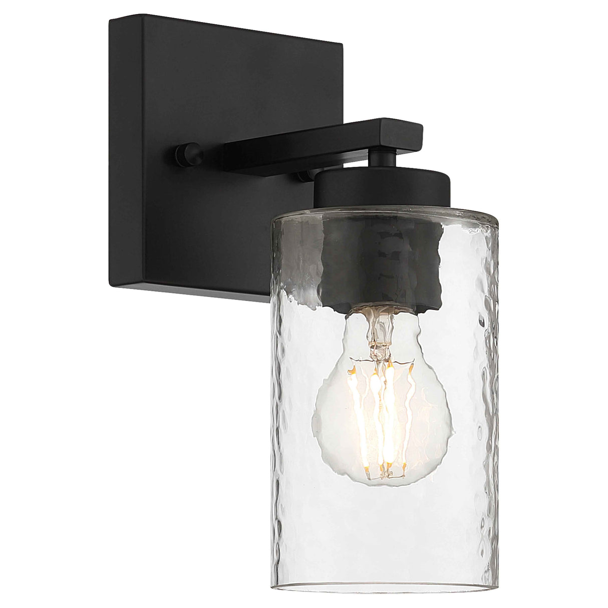 Access Lighting 61051-MBL/CLR 1 light wall sconce