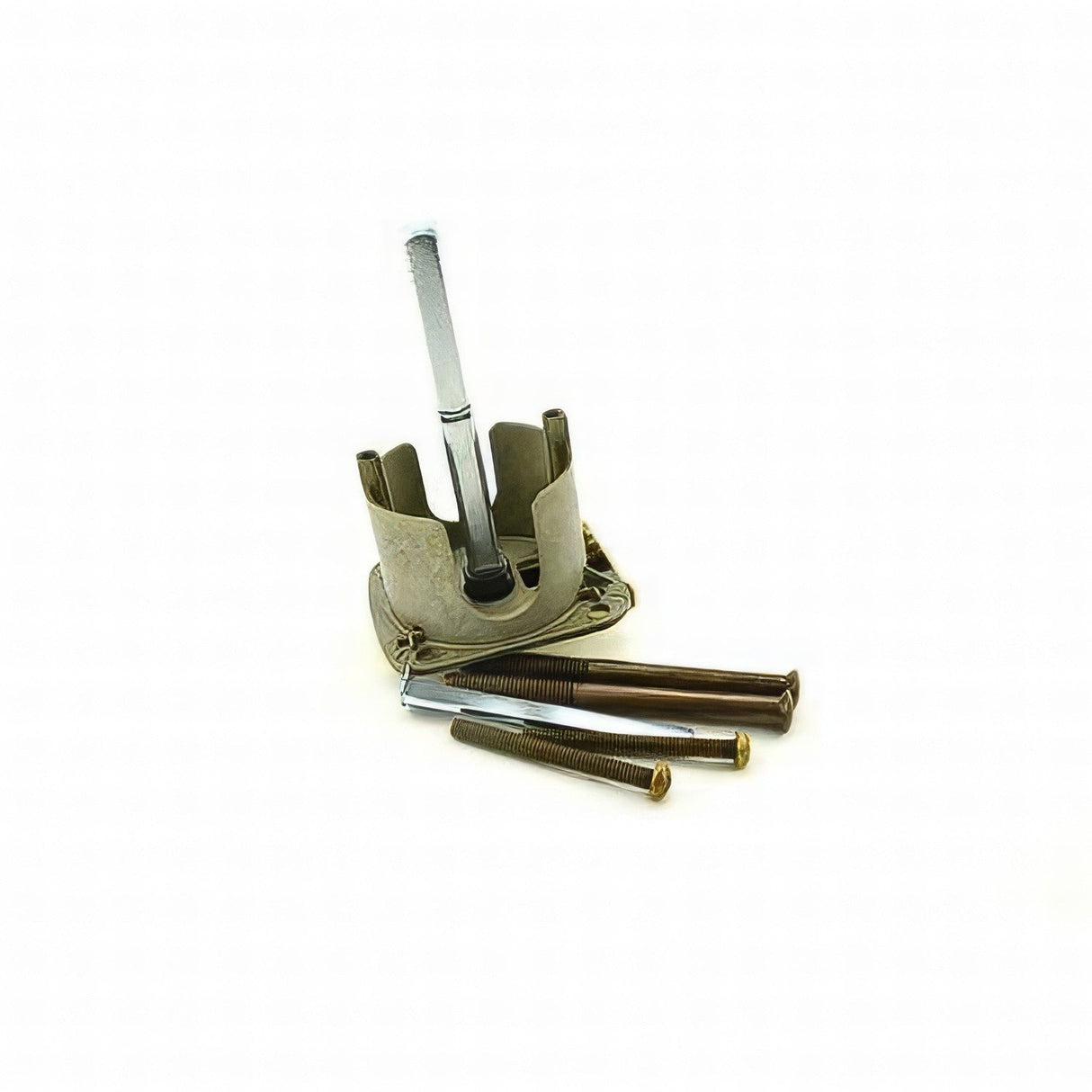 Schlage 61075609 antique brass thick door kit