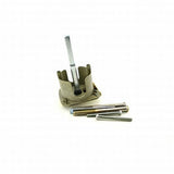 Schlage 61075626 satin chrome thick door kit