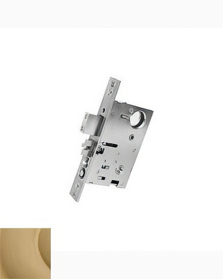 Baldwin 6110033R Estate passage mortise locks in satin stainless, additional view