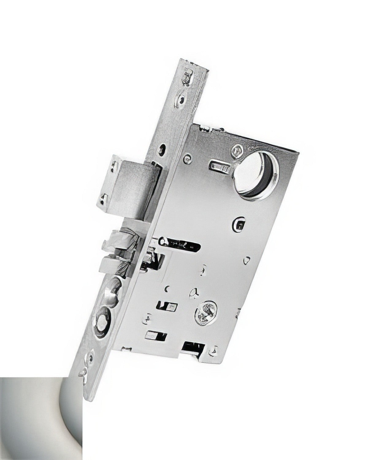 Baldwin 6110056RRLS lifetime satin nickel passage mortise locks
