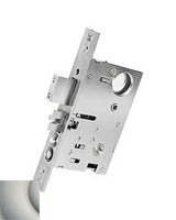 Baldwin 6110056RRLS lifetime satin nickel passage mortise locks