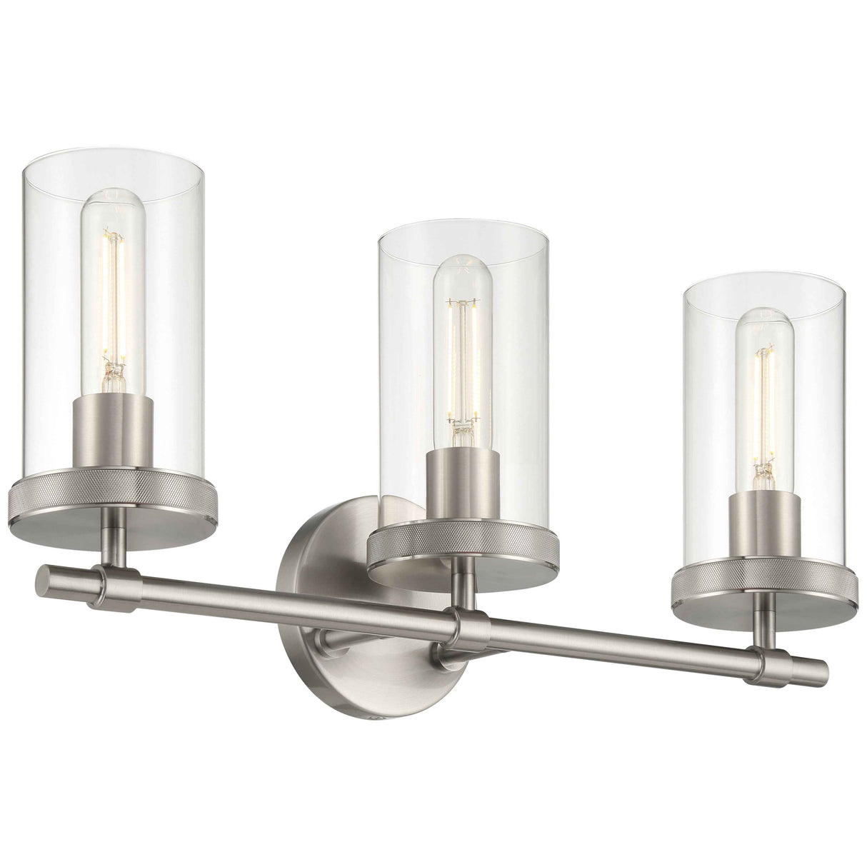 Access Lighting 61123-BS/CLR 3 light vanity