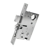 Baldwin 6130050LLS satin brass and black classroom mortise lock
