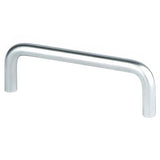 Berenson 6132-2SC-P Zurich cabinet handle pull in satin stainless, additional view