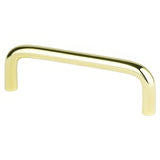 Berenson 6152-203-P Zurich cabinet handle pull in satin stainless, additional view