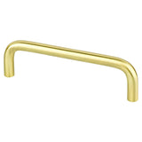 Berenson 6160-2SB-P satin brass cabinet handle pull
